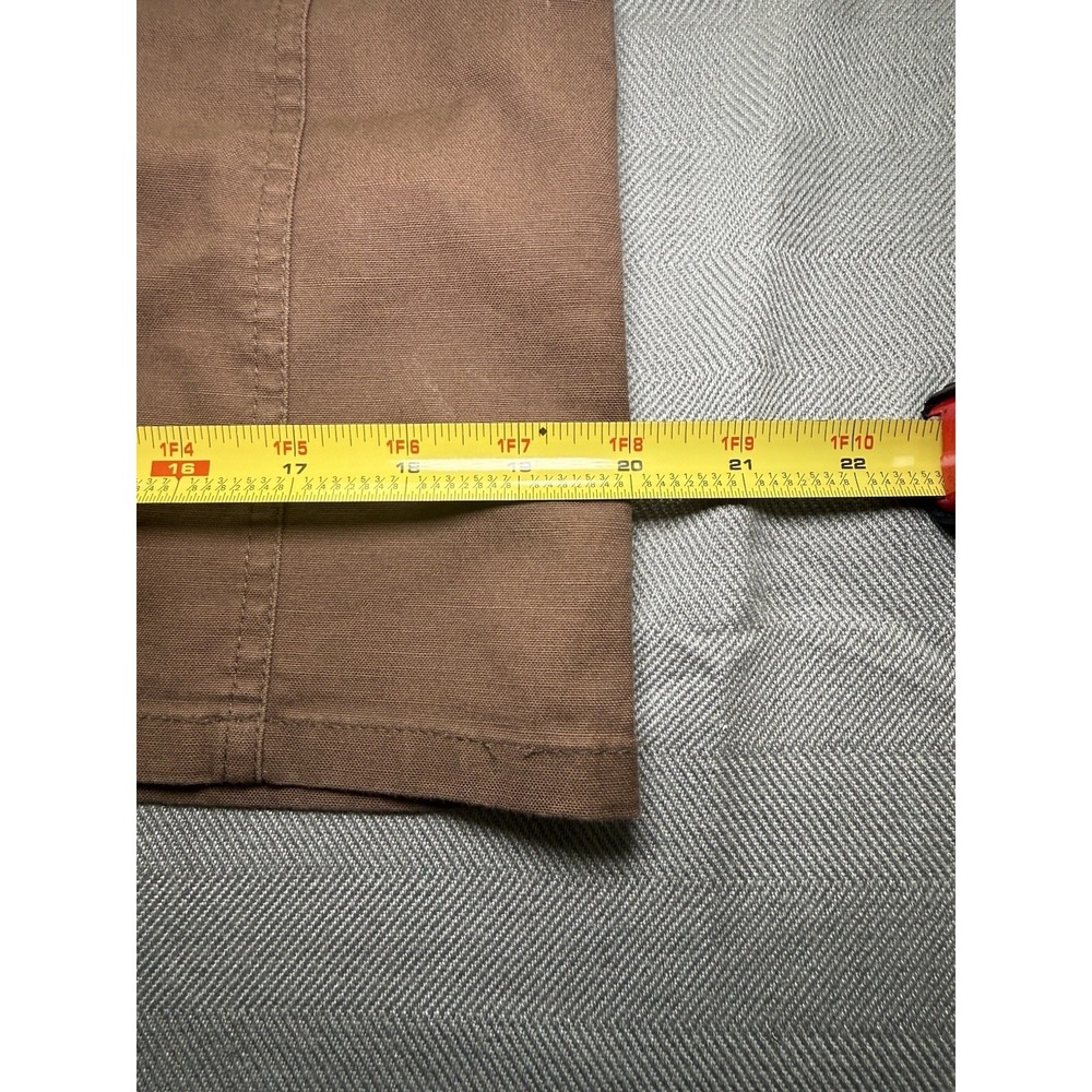 ANN TAYLOR LOFT WOMENS COTTON SKIRT SIZE 6 Brown - Picture 7 of 7